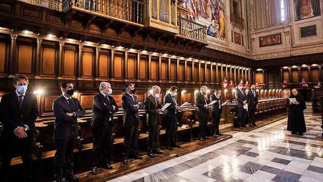 Acto oficial del COIN en el Monasterio de San Lorenzo del Escorial / CG