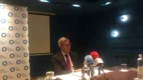 José Carlos Cano, presidente Foro Europa Ciudadana durante la presentación del informe / CG