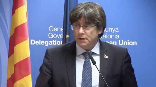 El expresidente de la Generalitat Carles Puigdemont