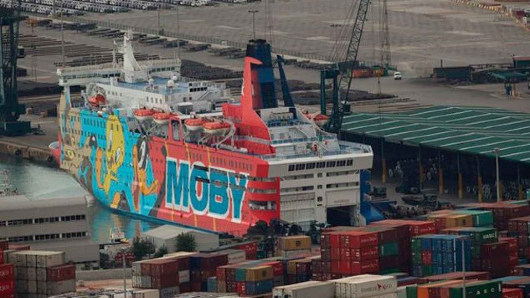 El Moby Dada, uno de los barcos de refuerzo policial en Cataluña / EP