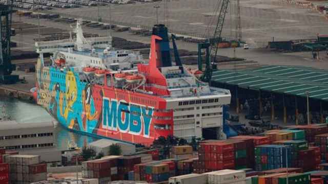 El Moby Dada, uno de los barcos de refuerzo policial en Cataluña / EP