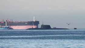 Submarino nuclear en Gibraltar