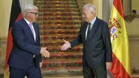 El ministro de Asuntos Exteriores de Alemania, Frank-Walter Steinmeier, y su homólogo español, José Manuel García-Margallo