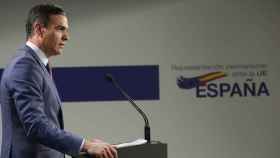 El presidente del Gobierno, Pedro Sánchez, que ha anunciado una rebaja de la luz / EFE
