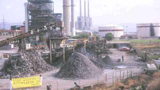 Imagen antigua de la contaminación de Tersa, el grupo de valorización de residuos que preside Eloi Badia / CG