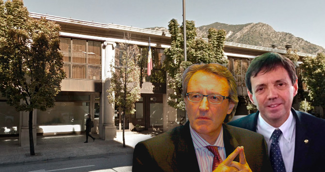 Los hermanos Higini y Ramón Cierco ante los tribunales de Andorra / FOTOMONTAJE DE CG