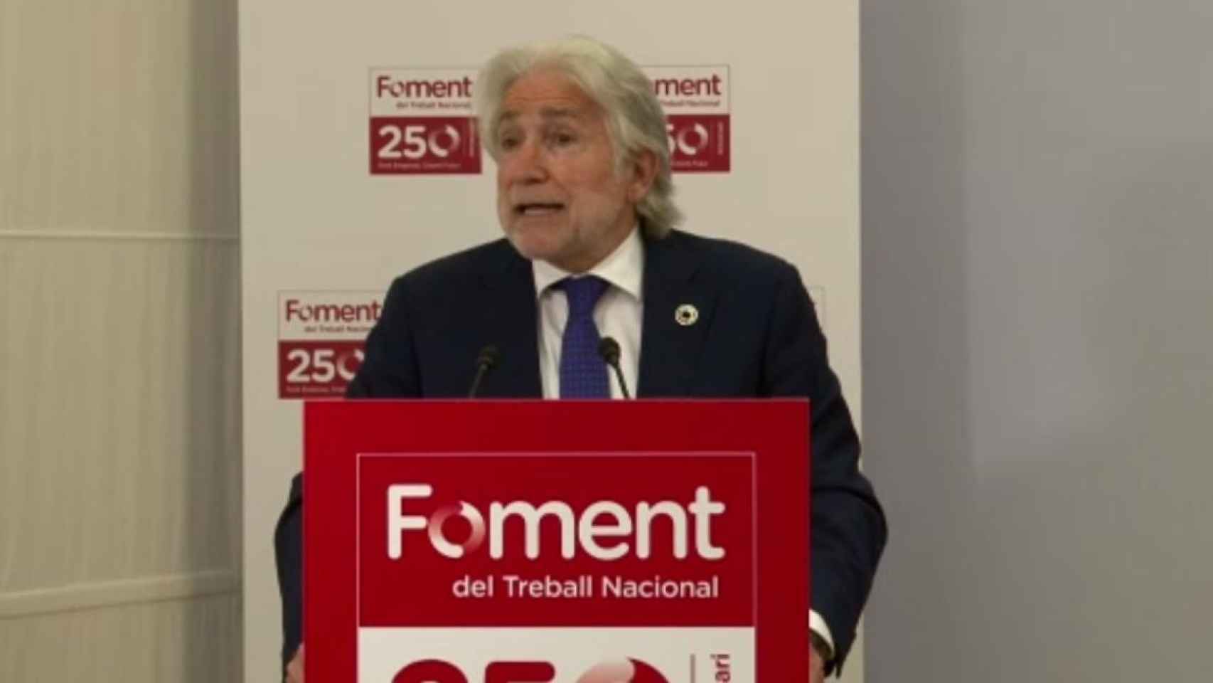 Josep Sánchez Llibre, presidente de Foment del Treball / FOMENT DEL TREBALL