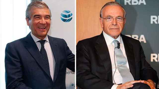 Francisco Reynés, nuevo presidente ejecutivo de Gas Natural, e Isidro Fainé, presidente honorífico de la compañía / CG