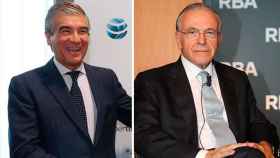 Francisco Reynés, nuevo presidente ejecutivo de Gas Natural, e Isidro Fainé, presidente honorífico de la compañía / CG