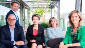 Los socios de Ysios Capital tras anunciar la inversión de seis millones en la suiza Xeltis / Ysios Capital