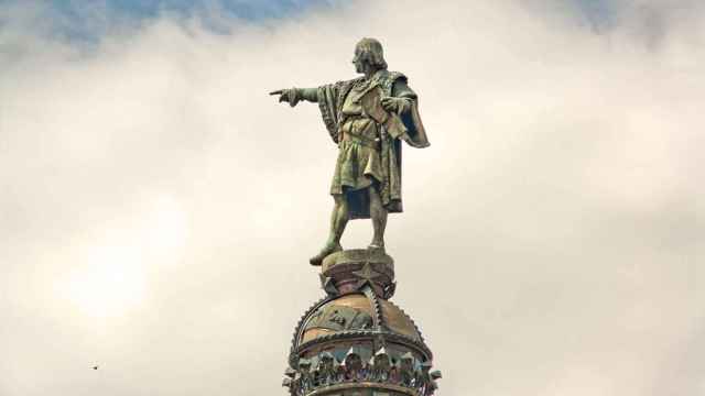 Monumento a Cristobal Colón en Barcelona