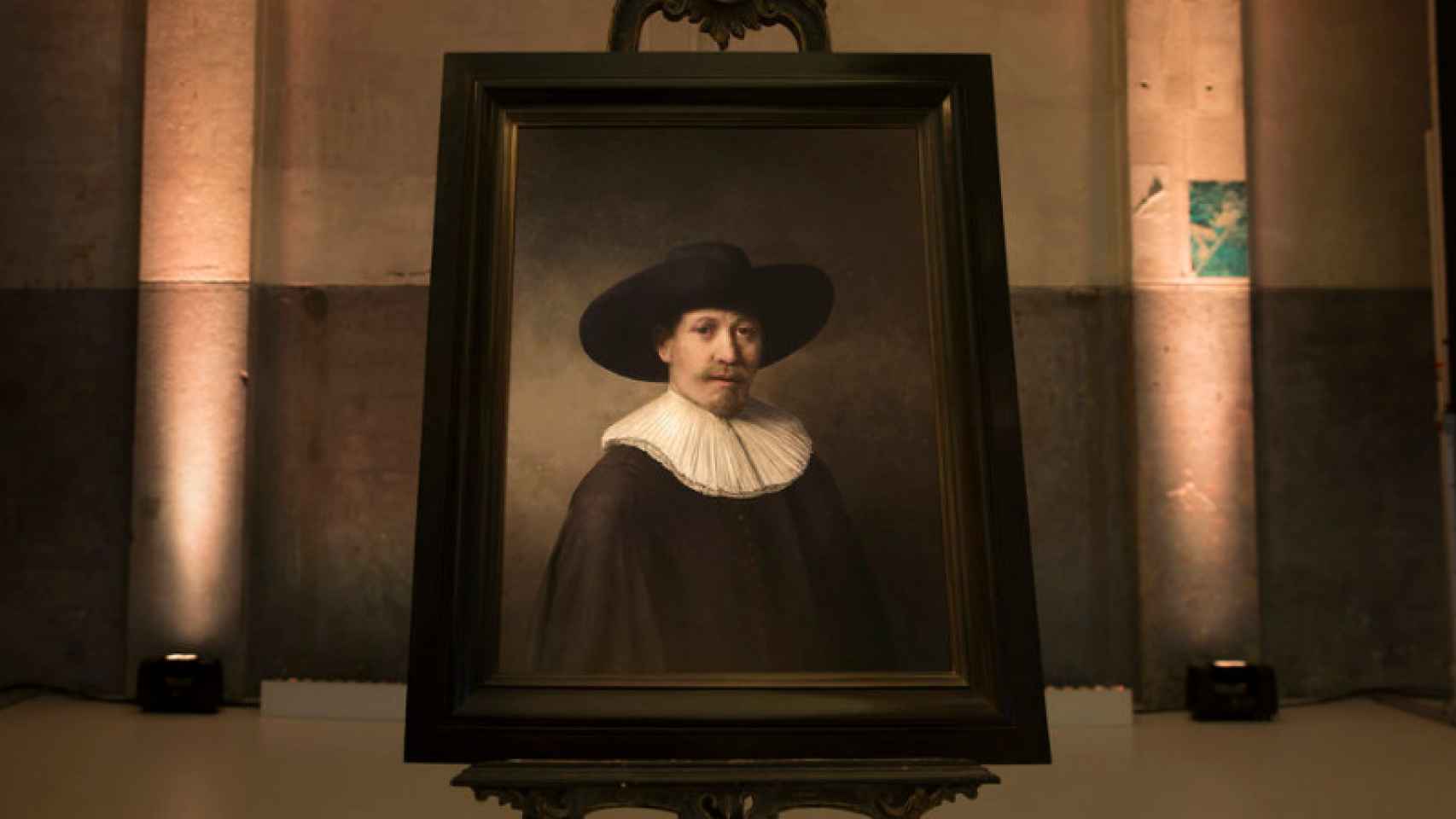 El primer cuadro Rembrandt en impresión 3D