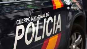 Un coche patrulla del Cuerpo Nacional de Policía (CNP) durante un operativo en Canarias / CD