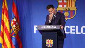 Leo Messi, durante su controvertida despedida del FC Barcelona / REDES