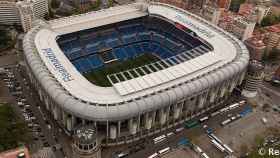 Una foto del Santiago Bernabéu, estadio del Real Madrid / Twitter