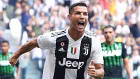 Foto de archivo de Cristiano Ronaldo en un partido con la Juventus