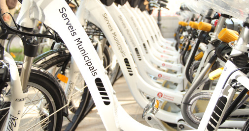 La Corporación fomenta la movilidad sostenible con bicicletas en las flotas municipales / DIPUTACIÓN DE BARCELONA