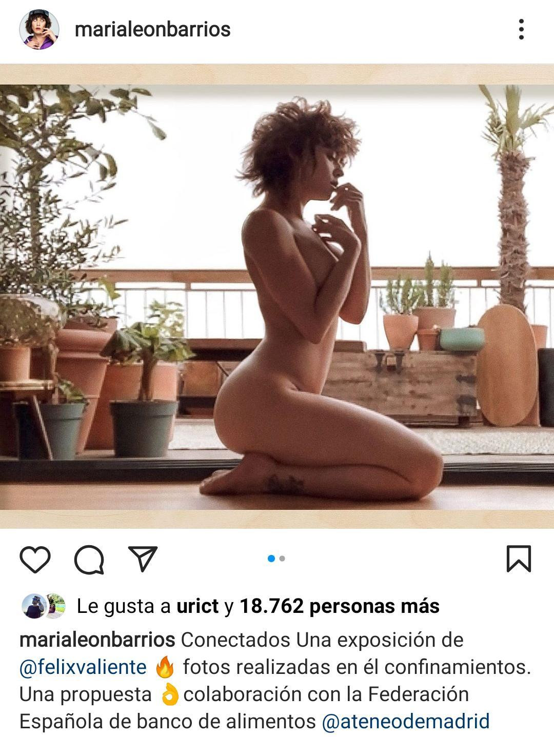 María León desnuda / INSTAGRAM