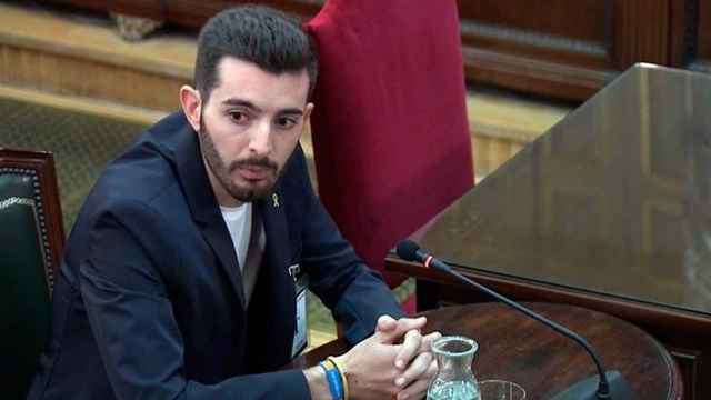 Joan Bonanit, declarando en el Tribunal Supremo durante el juicio del 1-O / CCMA