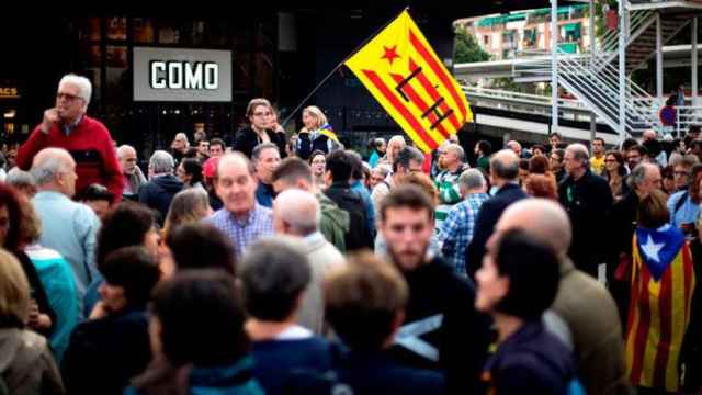 Concentración independentista en Barcelona / EFE