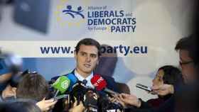 El líder de Ciudadanos, Albert Rivera, en un acto del grupo liberal ALDE / EFE