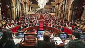 Sesión constitutiva del Parlament de la décima legislatura, en diciembre de 2012