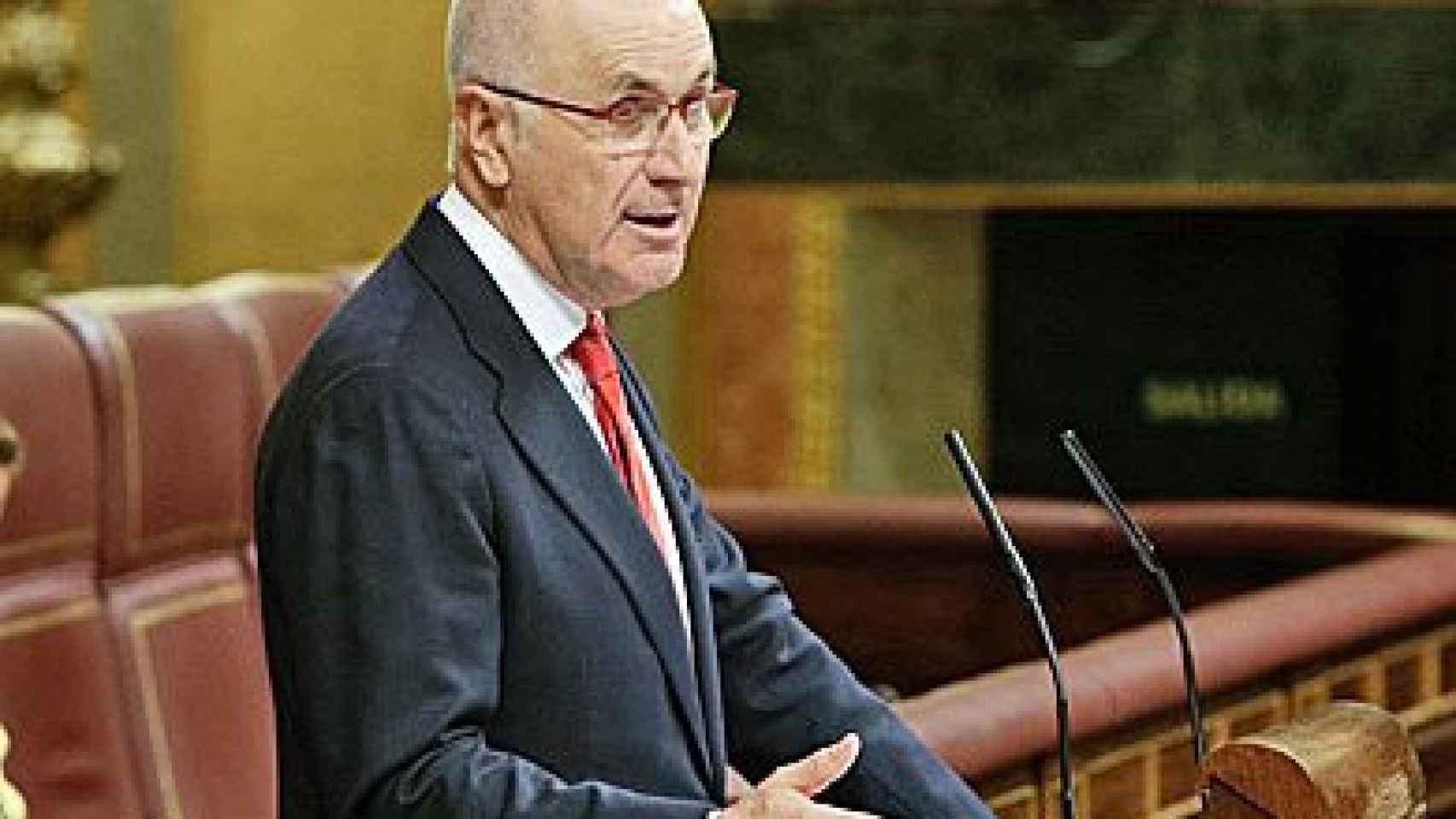 El portavoz de CiU en el Congreso, Josep Antoni Duran i Lleida