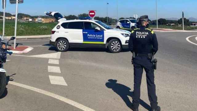 Agentes de la Policía Local de Palafrugell en un control / POLICIA PALAFRUGELL