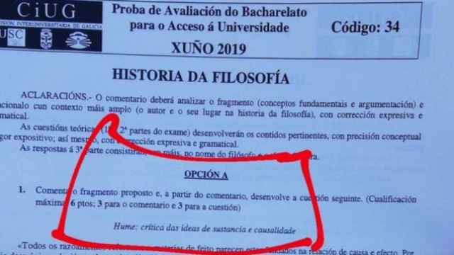 Este error en un examen de Selectividad ha obligado a repetirlo / TWITTER