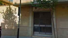 Entrada del colegio Maristas de Sants en Barcelona