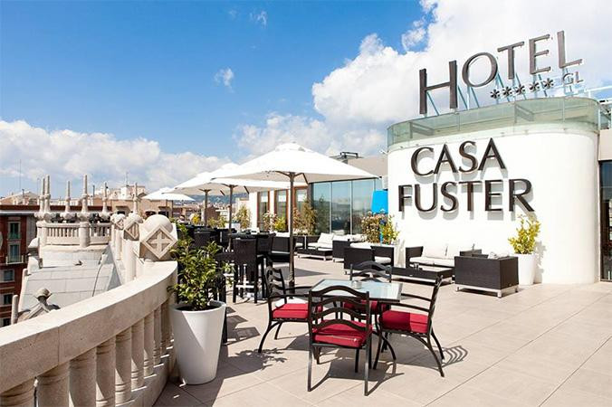 Terraza del Hotel Casa Fuster / HOTEL CASA FUSTER