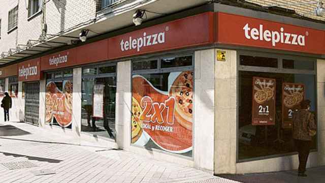 Uno de los establecimientos de Telepizza