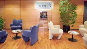 Interior de la oficina Caboel, que gana dinero a capazos, en Barcelona / CABOEL