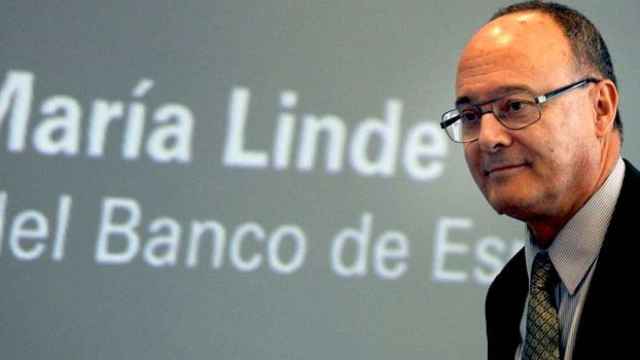 Luis María Linde, gobernador del Banco de España en una imagen de archivo / EFE
