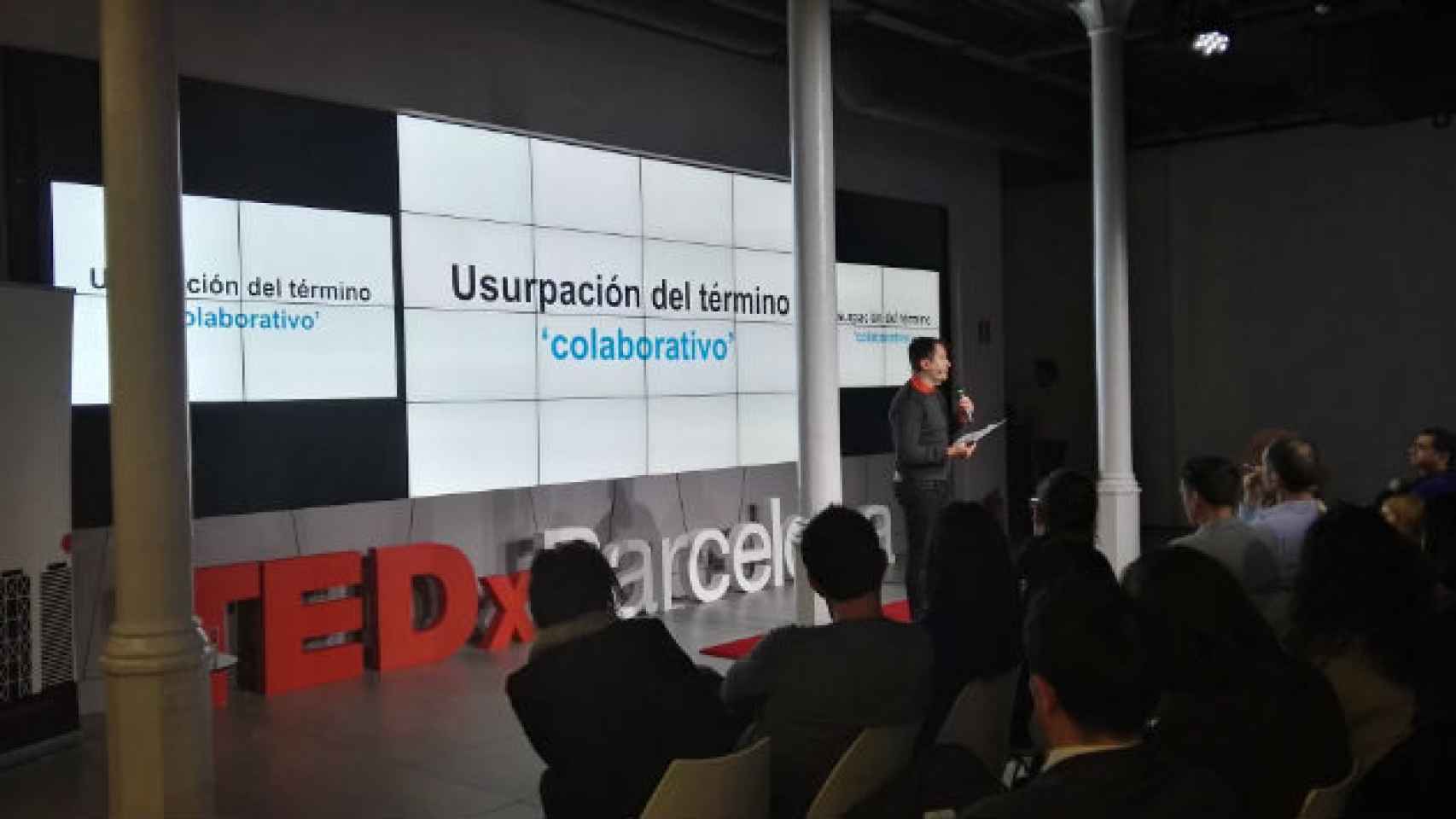 Imagen del debate entre pisos turísticos y hoteleros celebrado el martes  / TedxBarcelona