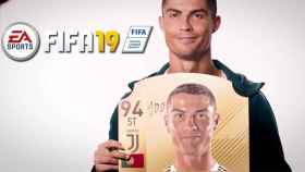 Cristiano Ronaldo modificando su valoracion en 'FIFA 19' / EA SPORTS