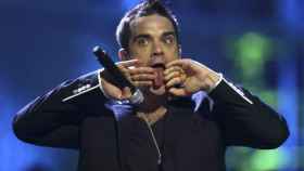 El cantante británico Robbie Williams durante un concierto / EP