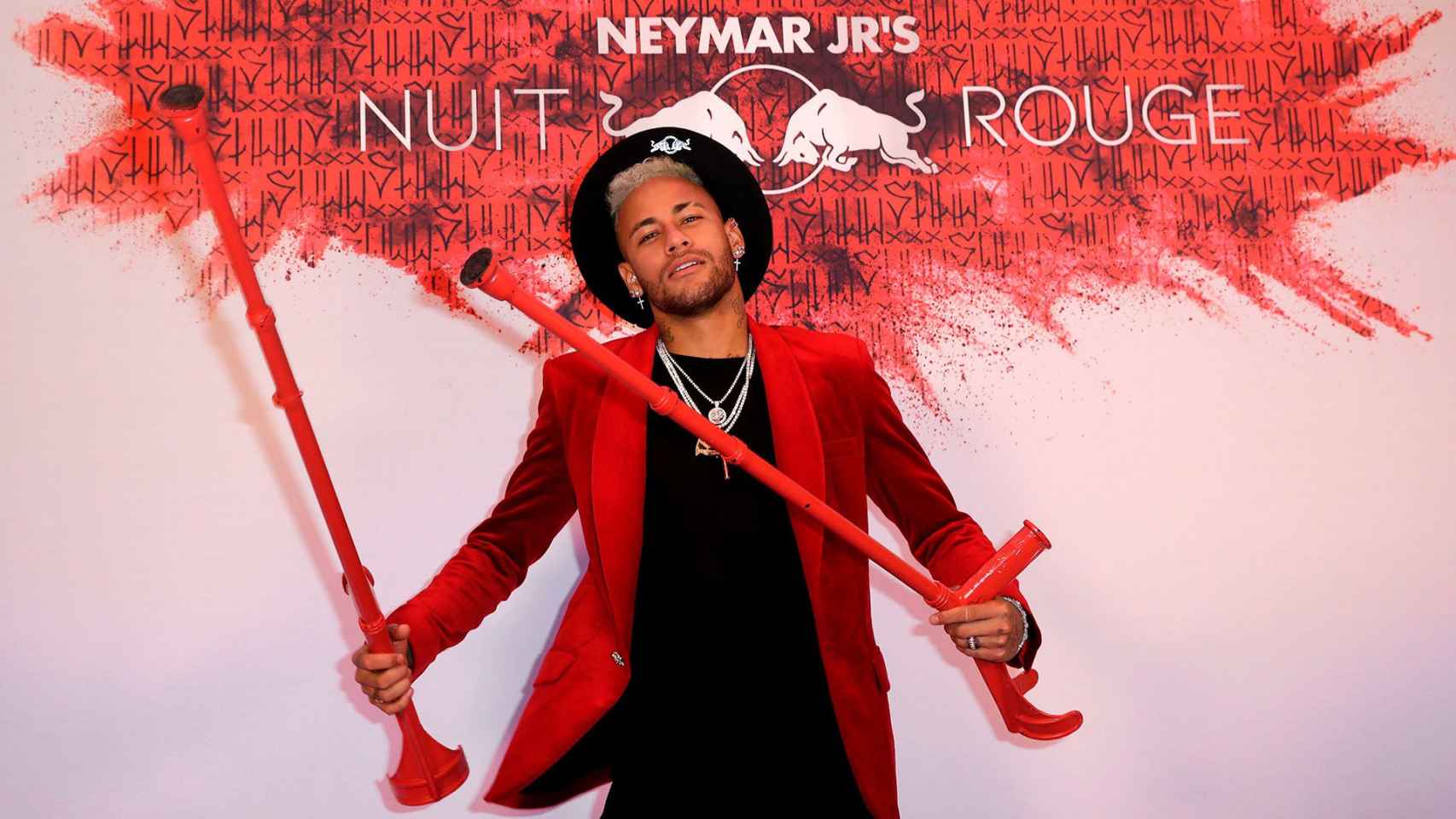 Neymar en su última fiesta de cumpleaños / REDES