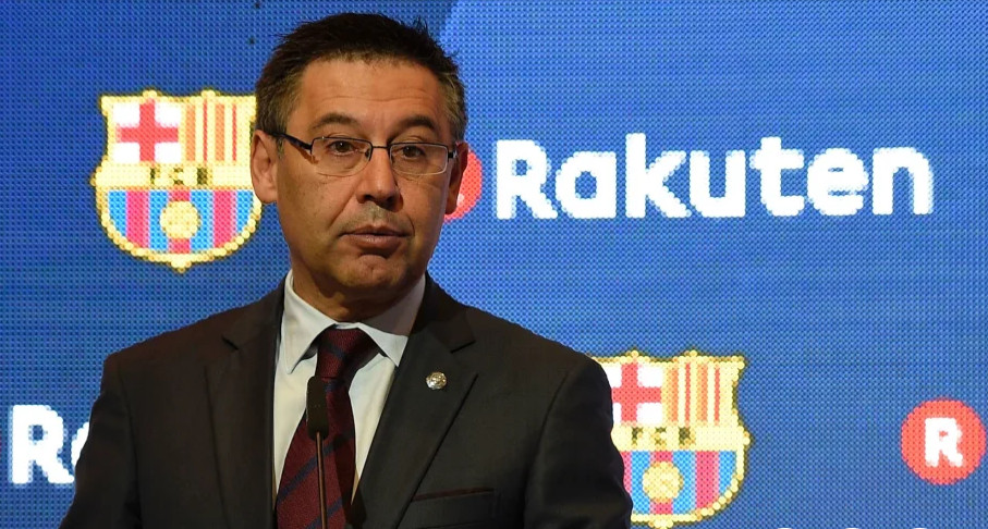 Josep María Bartomeu, presidente del Barça, en un acto con Rakuten / FCB