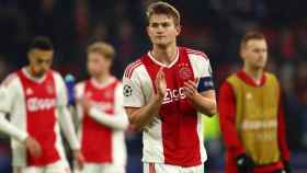 Matthijs de Jong tras la derrota del Ajax contra el Real Madrid (1-2) / EFE