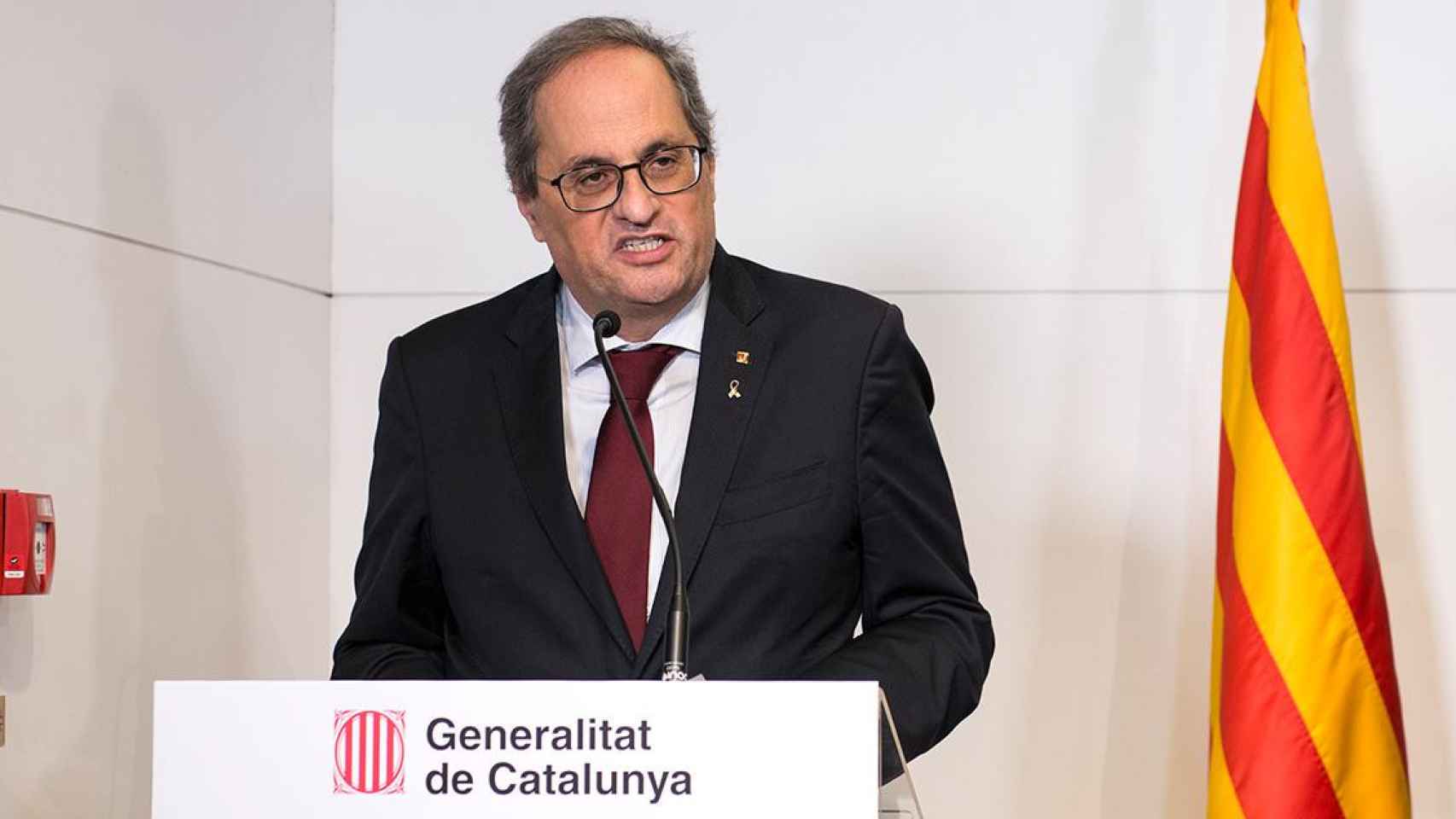 El expresidente de la Generalitat de Cataluña Quim Torra / EUROPA PRESS