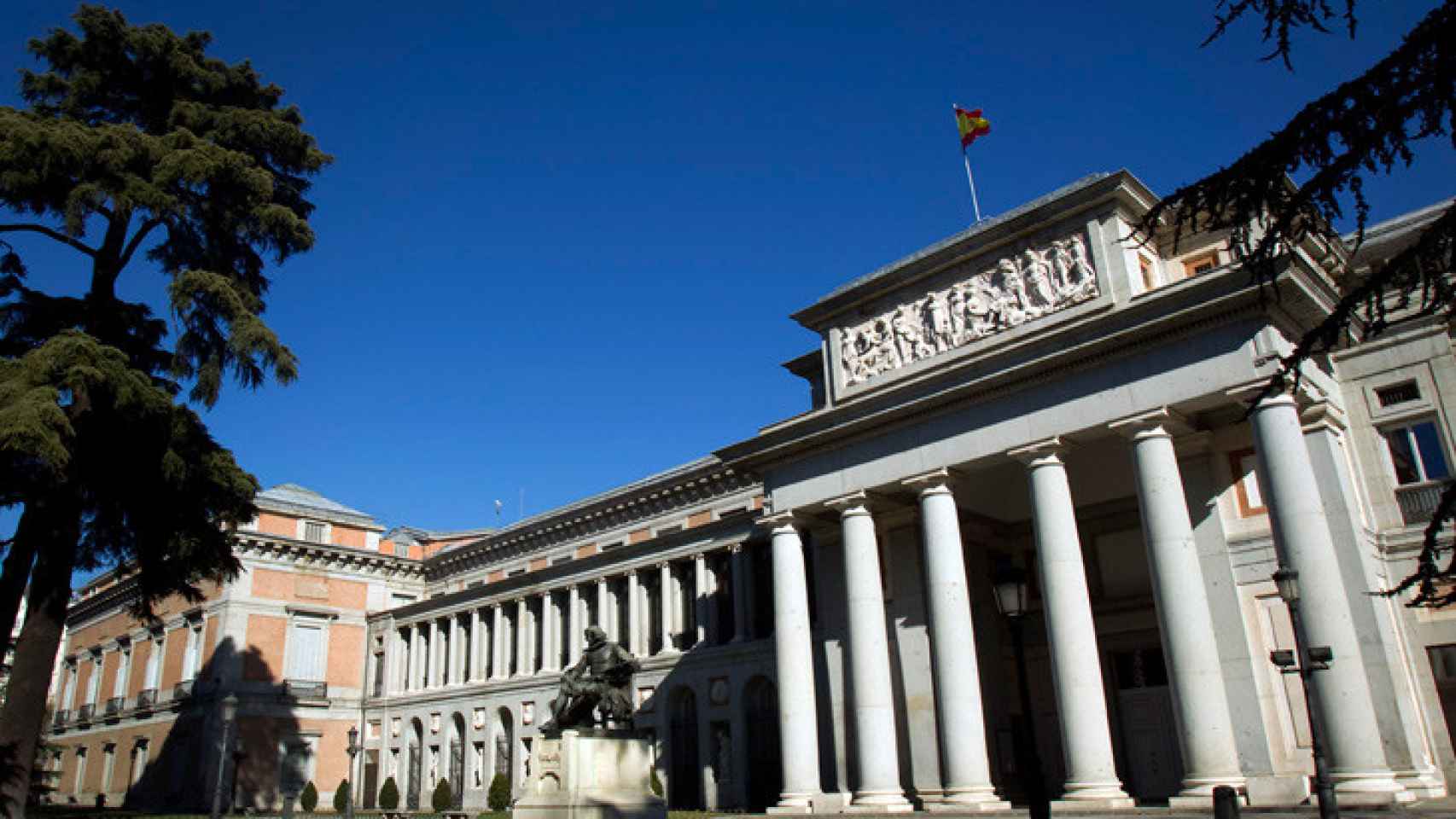 Imagen de la fachada del Museo Nacional del Prado, en Madrid