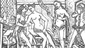 El lesbianismo tratado en un grabado medieval / ARCHIVO