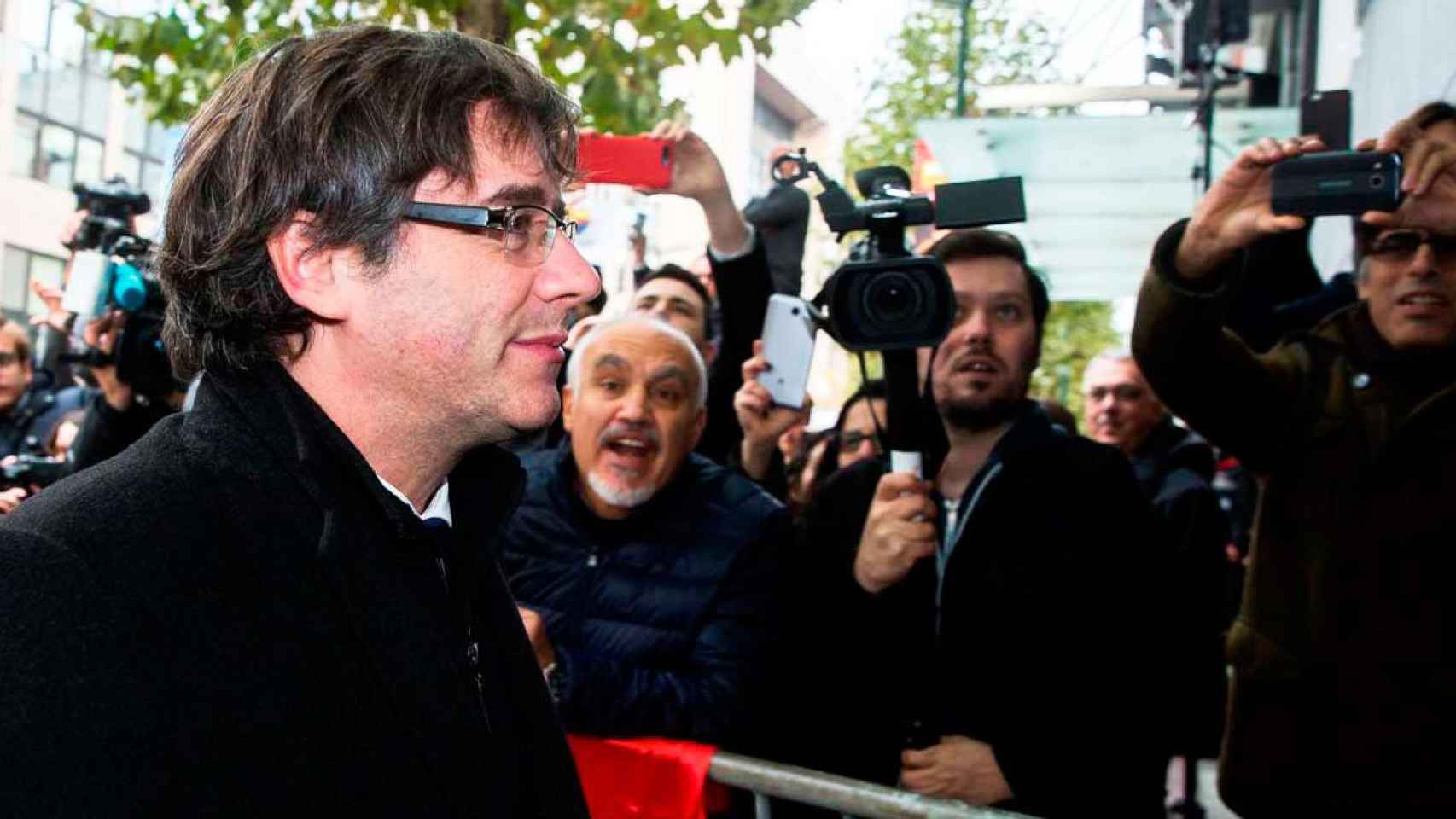 Carles Puigdemont, expresidente catalán huido de la justicia, en Bélgica / EFE