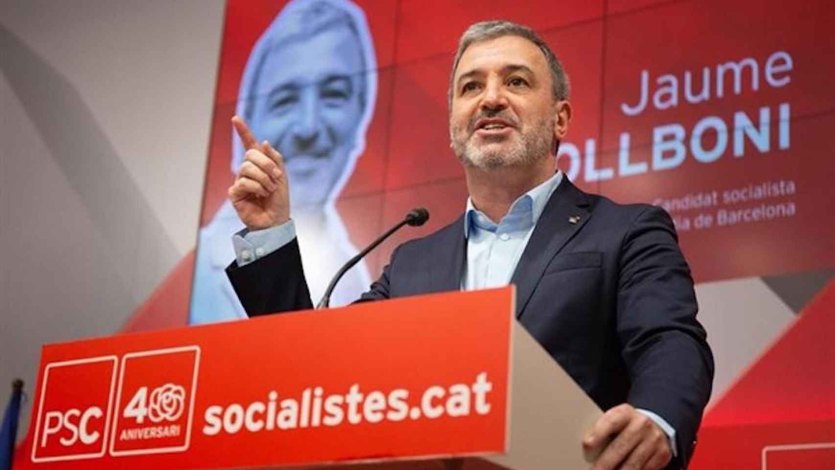 Jaume Collboni, candidato del PSC a la alcaldía de Barcelona / EUROPAPRESS