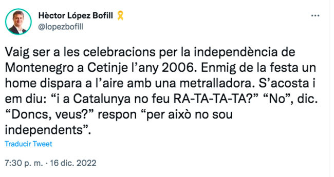 Tuit de Hèctor López Bofill