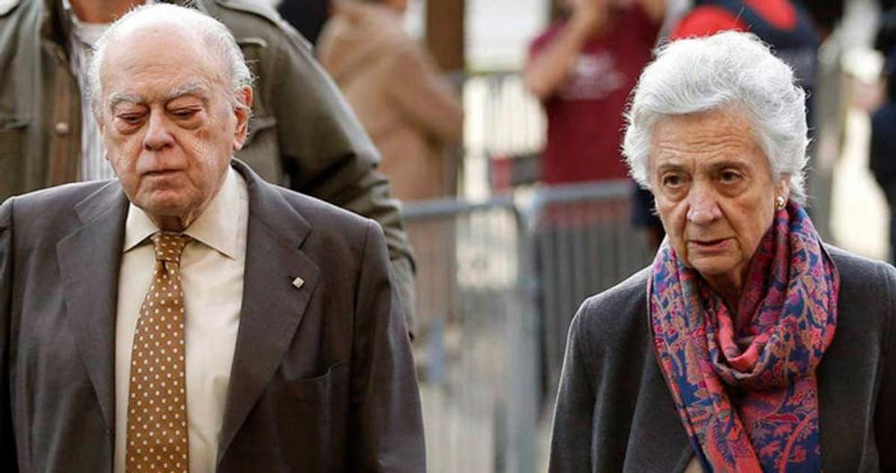 El expresidente de la Generalitat Jordi Pujol Soley y su esposa Marta Ferrusola, en una imagen de archivo