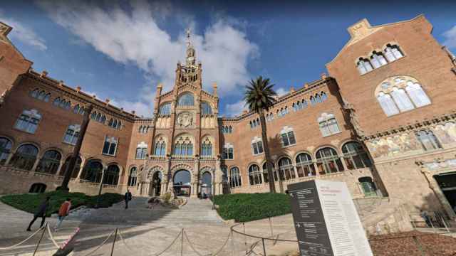 Hospital de Sant Pau de Barcelona, lugar donde se trató el hombre enfermo de cáncer de próstata en sus últimos años / GOOGLE