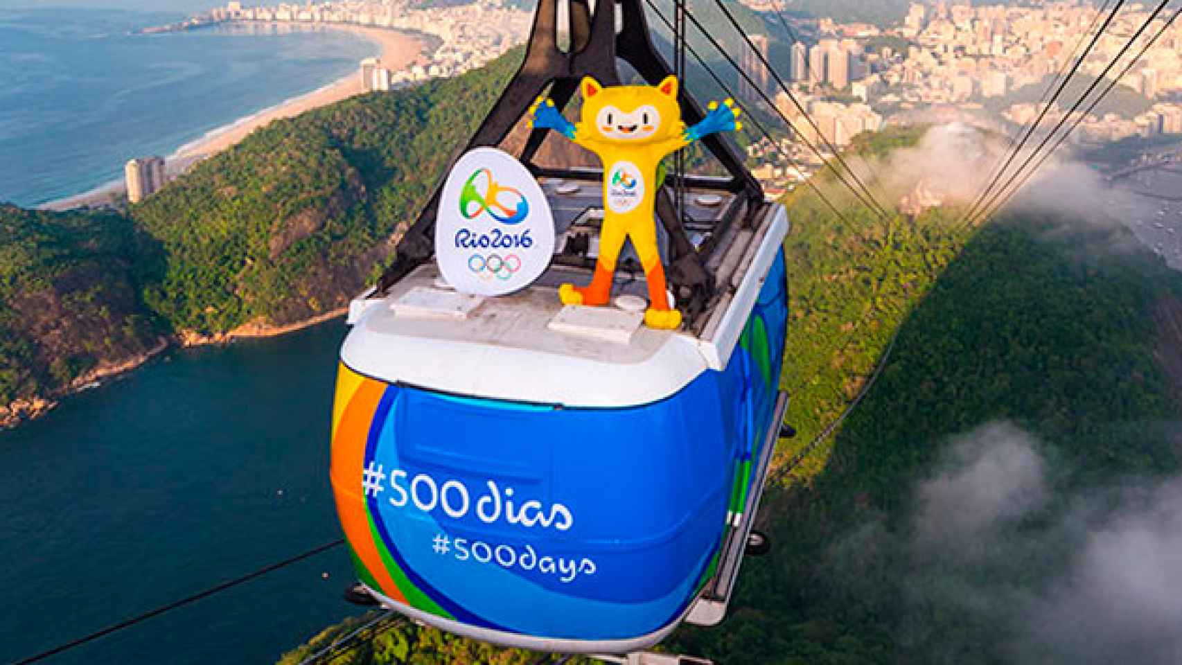 Vinicius, una de las mascotas de Rio 2016.