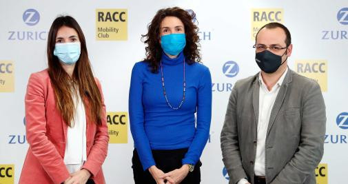 Alba Rey, Sonia Mansilla y Cristian Bardají / RACC